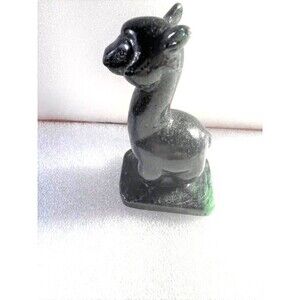Ruby Zoisite Alpaca Carving